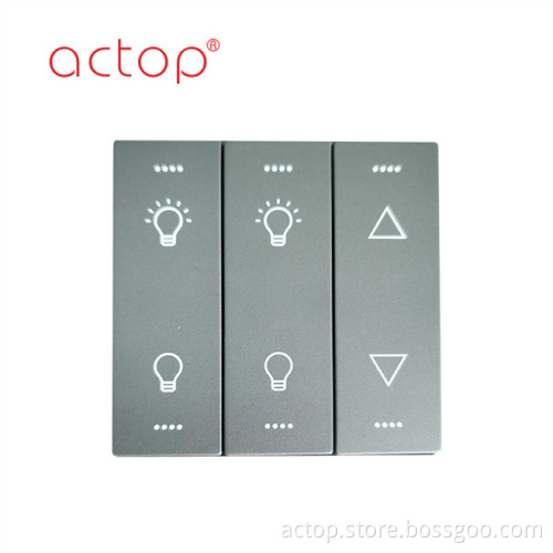 Smart Hotel Touch Screen Light Switch